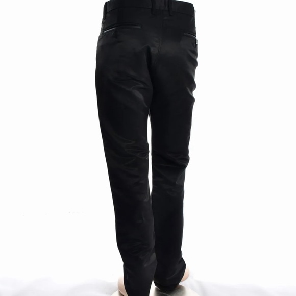 MEN’S PERRUZO BLACK SOFT DENIM PANTS - Picture 3 of 3